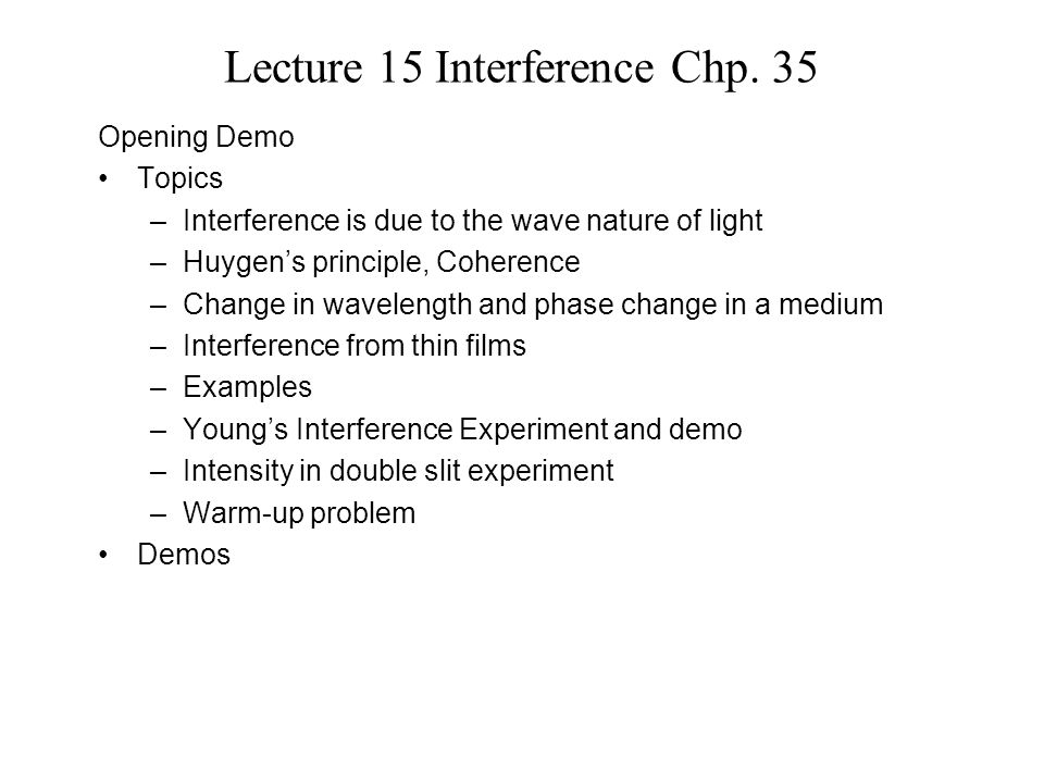 Lecture Coherence Examples Case Study Solution & Analysis